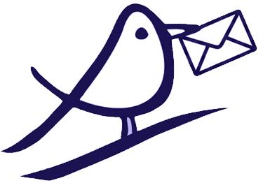 Illustration oiseau — inscription newsletter